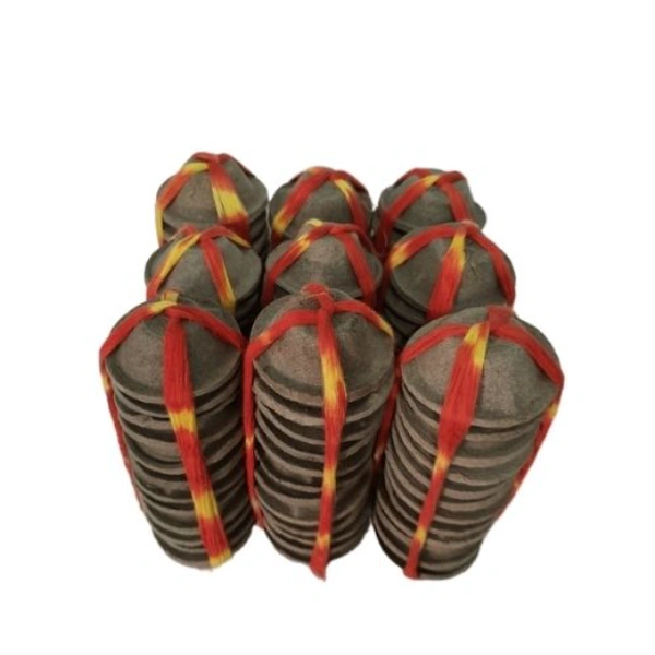 GavyaStore Cow Dung Diya | 21 Piece | Biodegradable | गाय के गोबर से बने दीपक - 